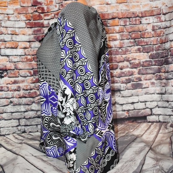 Syble Martin Plus Size 20W Blouse Top Circles - Picture 12 of 12